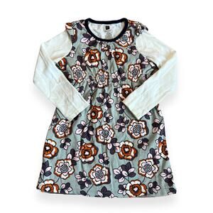 Tea Collection Almond Blossom Layered Dress Girls 3